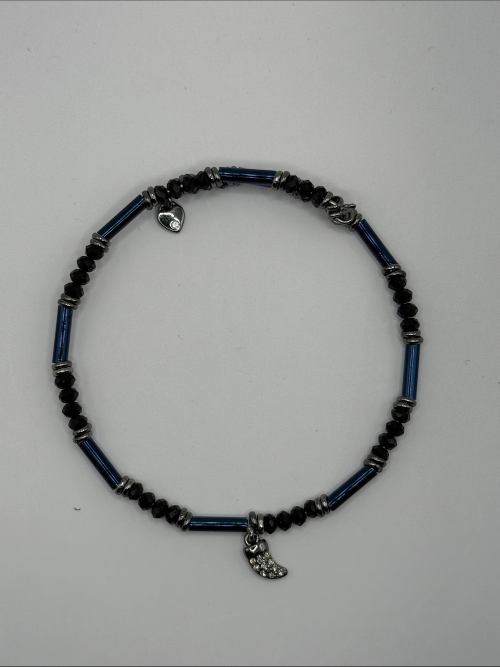 Keep Collective - Black and Blue Beaded Bracelet
